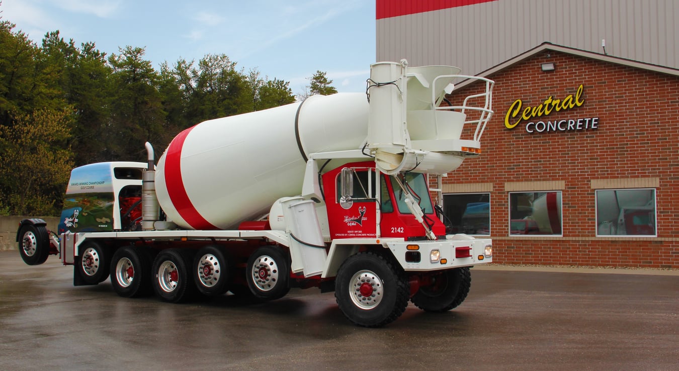 Ready Mix Concrete Mixer Truck Paint Jobs